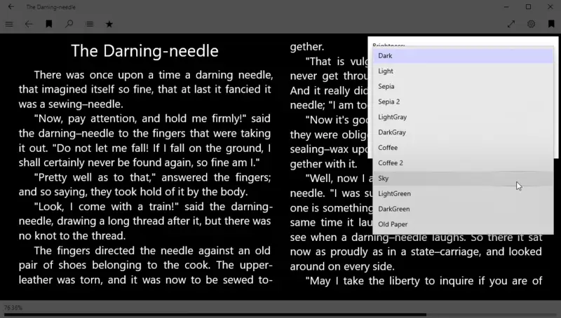 Fiction Book Reader 4